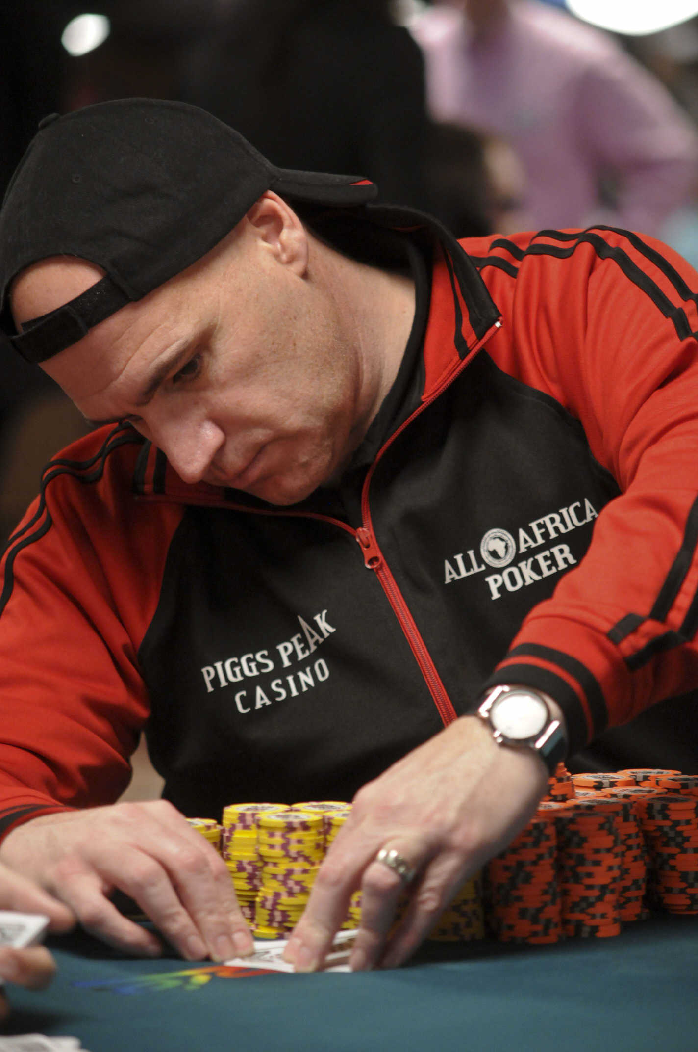 Day 5 Chip Leader Warren Zackey